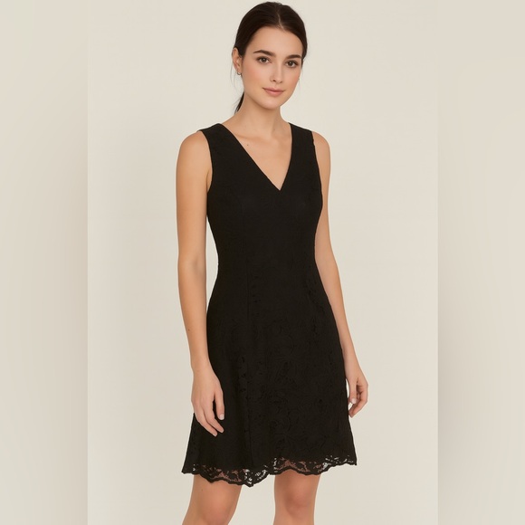 White House Black Market Dresses & Skirts - White House Black Market Lace Midi Dress